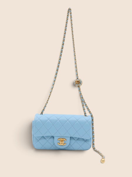 Chanel Pearl Crush Mini Flap Bag Lambskin