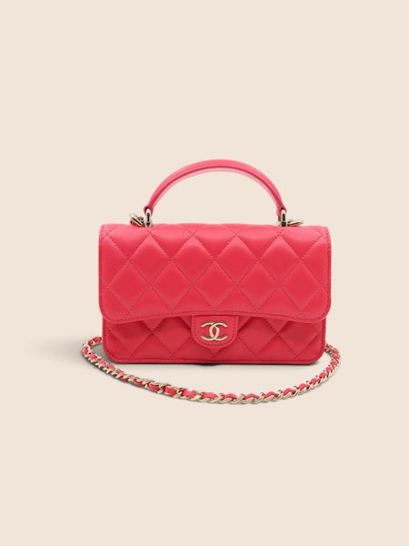 Chanel WOC Top Handle Lambskin